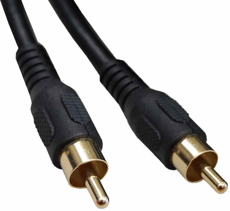 . DYNAMIX 2m RCA Digital Audio Cable RCA Plug to Plug, High Resolution