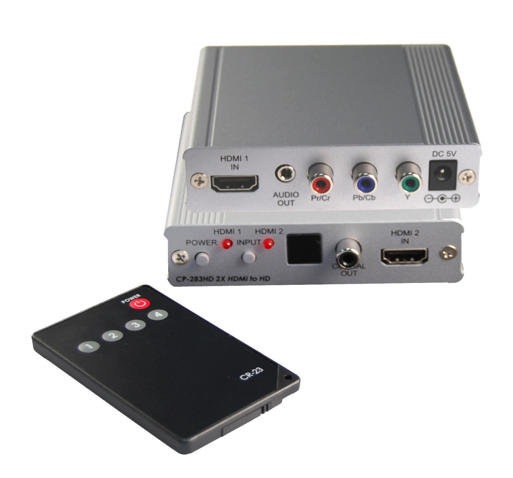 . CYP Dual HDMI to HD Component Converter. ** does not carry HDCP