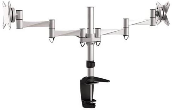 Brateck 13 27 Dual Monitor Desk Mount Max Load 8kg Per Arm