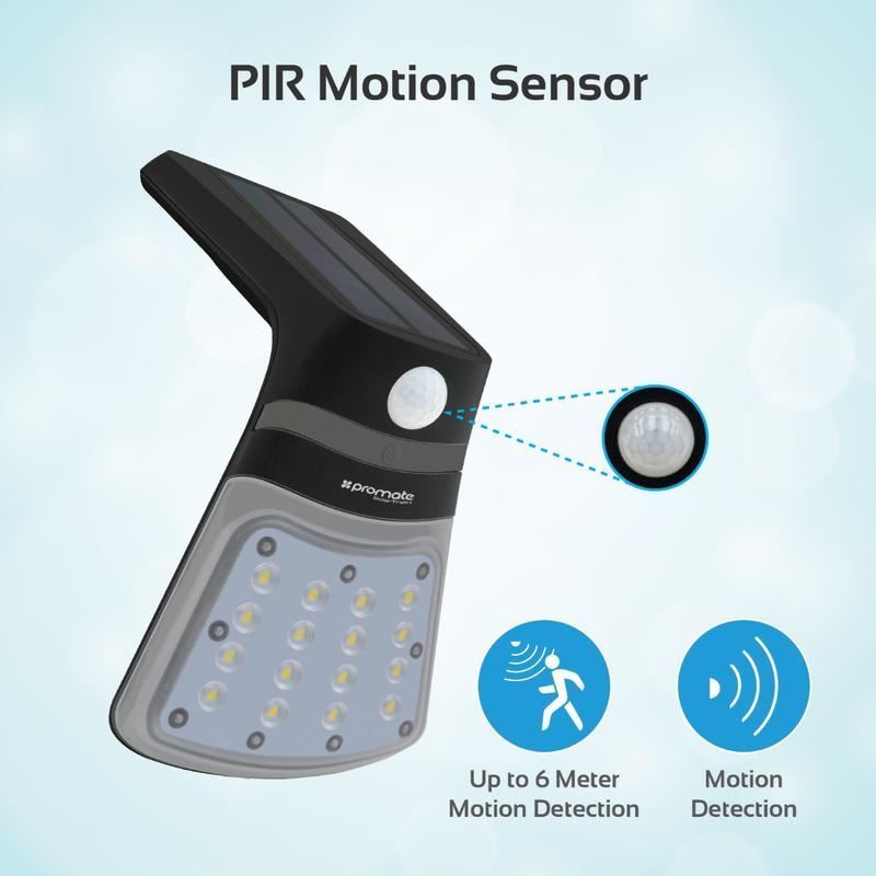 Promate Led Super Bright Outdoor Solar Light With Dual Lighting Picture Of Promate Led Super Bright Outdoor Solar Light With Dual Lighting