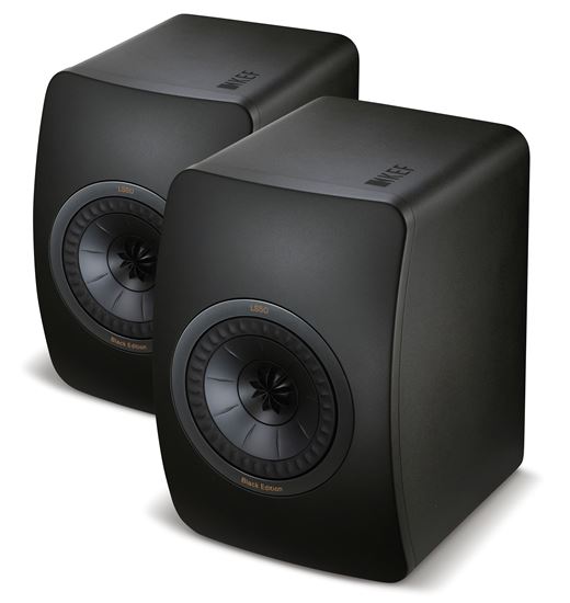 . KEF Black Edition Innovative Studio Monitor Speakers. UniQ