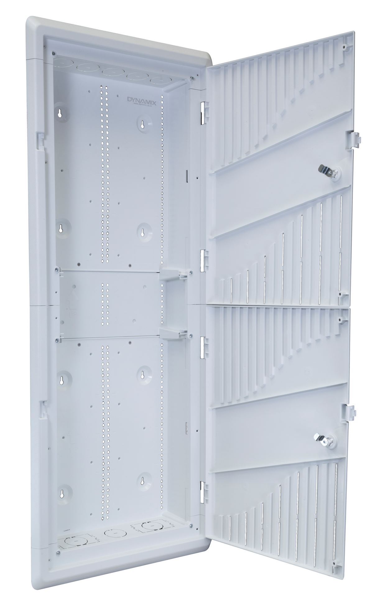 . DYNAMIX 42'' Recessed Plastic Network Enclosure, WiFi Ready,