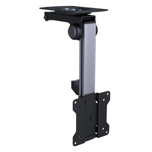 . BRATECK 13''27'' Folding monitor mount for ceiling or under
