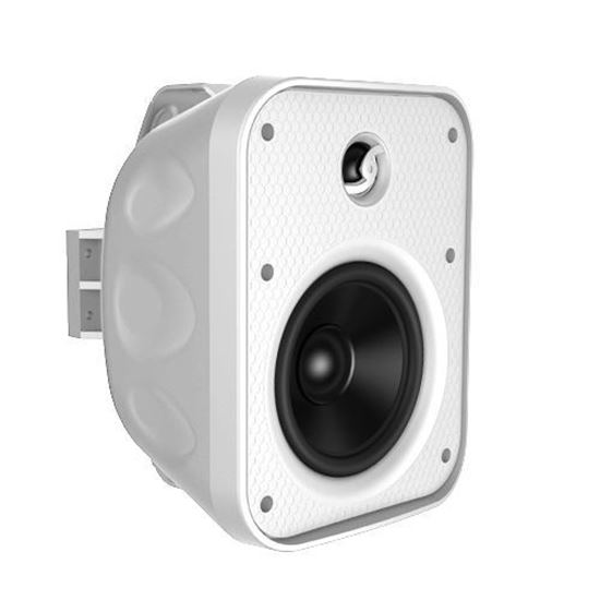 . LUMI AUDIO 5.25'' 8ohm / 100V / 70V Outdoor On-Wall Speaker. IP56