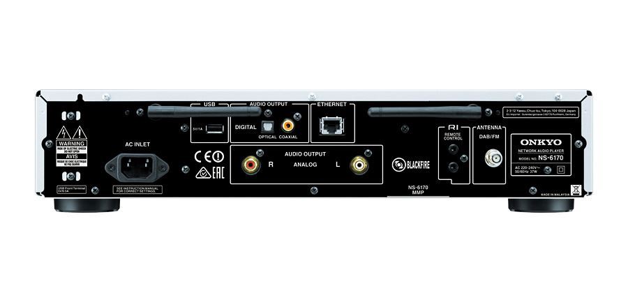 . ONKYO High Res Network Audio Player with Bluetooth. Dual-differential