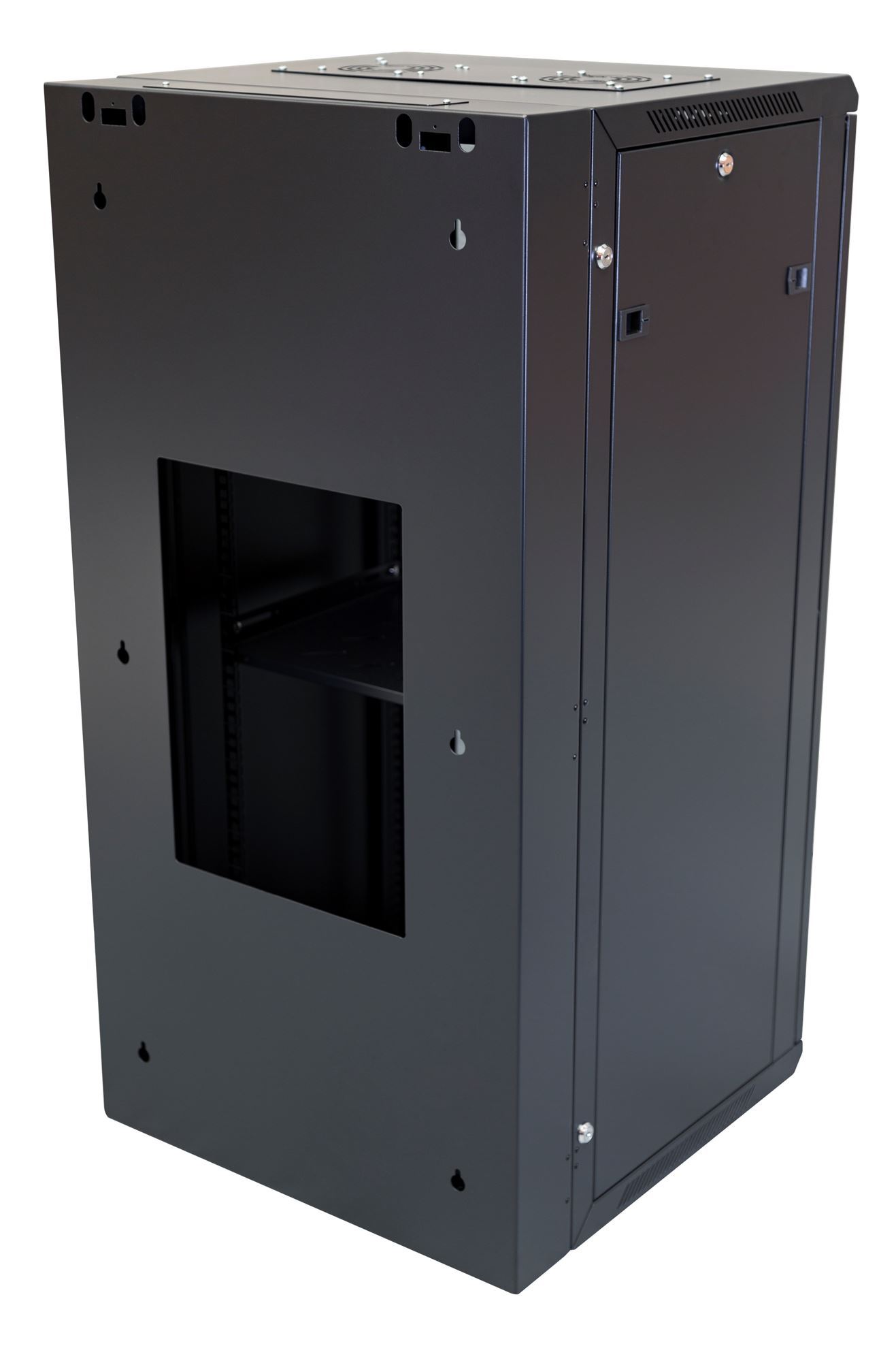 . DYNAMIX 24RU Universal Swing Wall Mount Cabinet ... structured wiring solutions 